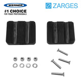 Fiberglass Platform Stepladders Rear Feet Pads