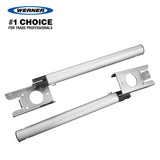 Werner Telescopic Loft Ladder Mounting Brackets and Sub-frame Carrier Tubes