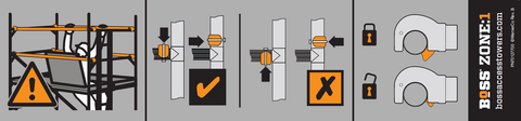 BoSS Zone:1 Brace Safety Label