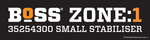 BoSS Zone 1 Small Stabiliser Label