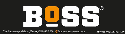 BoSS Brand Label – Werner UK Sales & Distribution Ltd